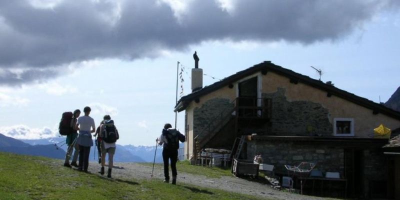 Rifugio alpino Maison Vieille / 1.956 m / loc. Col Chécrouit / Courmayeur